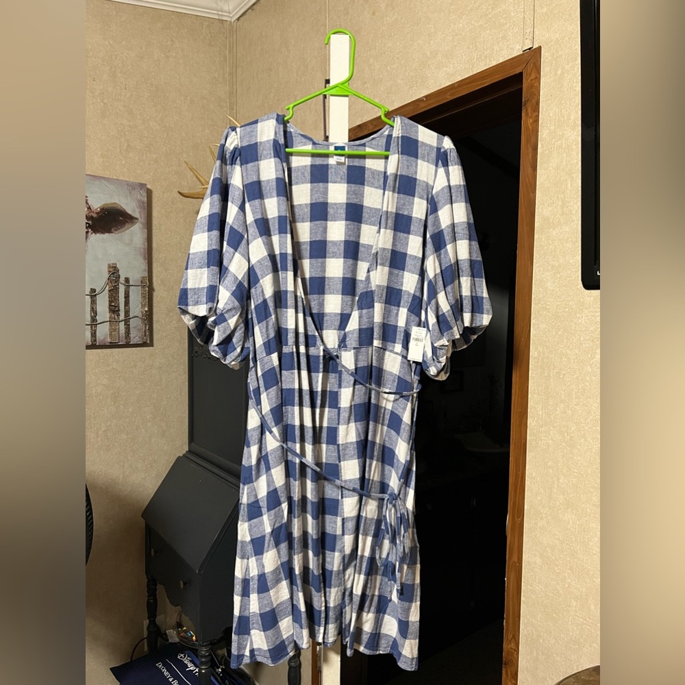 NWT XL Tall Old Navy Wrap Dress